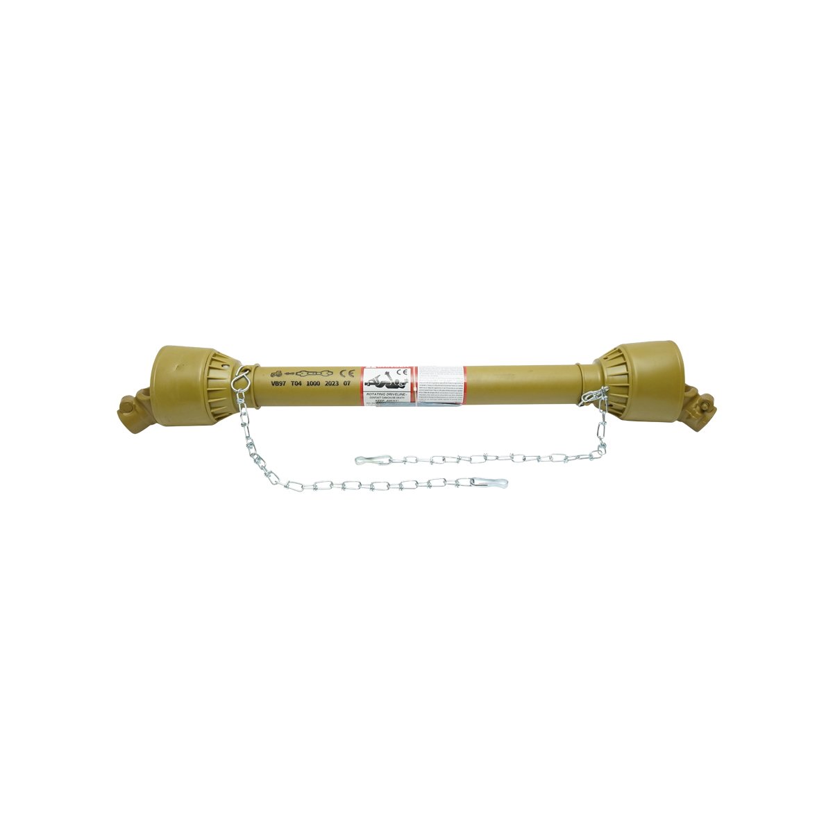 Cardan 1000 mm T4 cruce 27x74,6 (teava triunghiulara) 1 3/8 Z=6